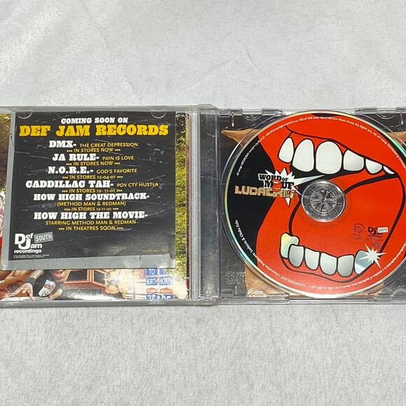 Word of Mouf Explicit - Ludacris (CD, 2001) Complete Hip Hop Rap Vintage - Picture 3 of 4